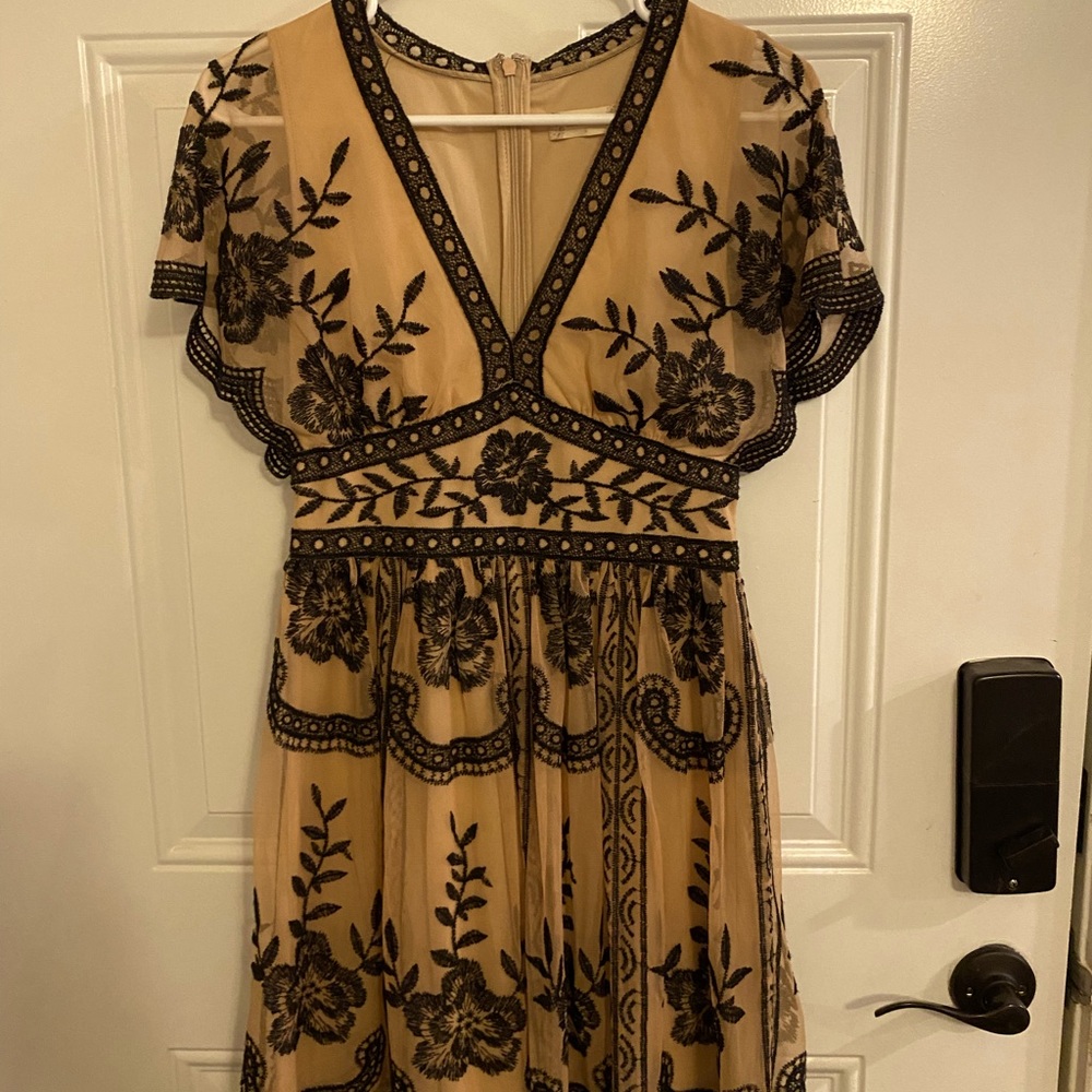 Black & Nude Altar’d State Dress | Size Small